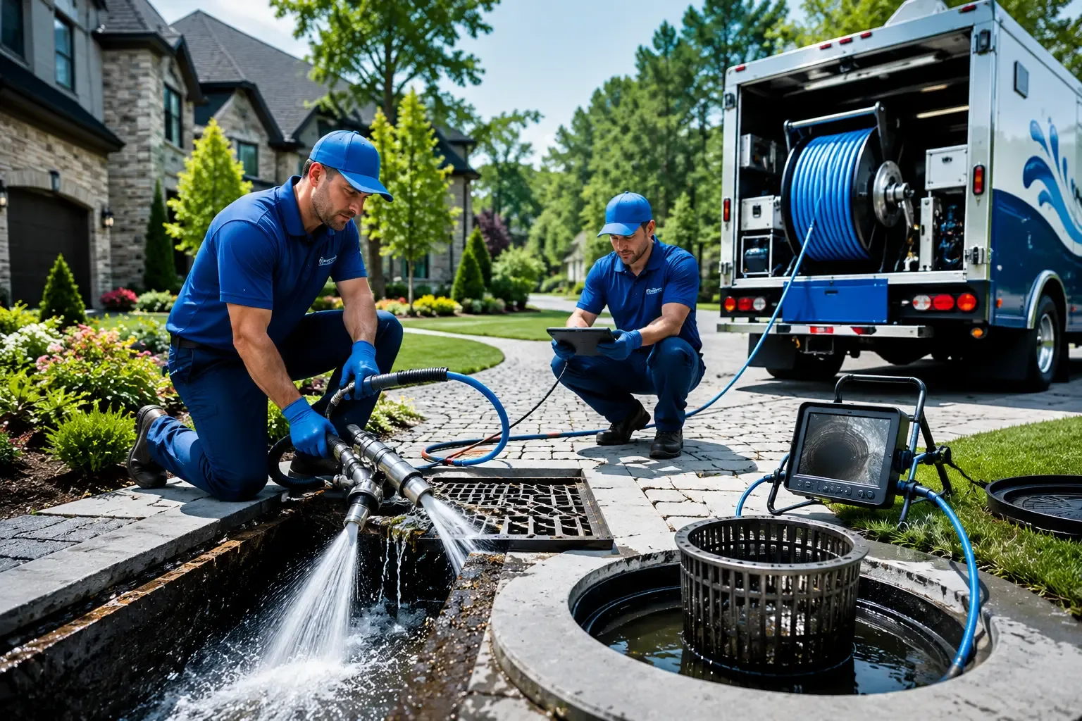 Local outdoor drain cleaning professionals in Oakham, MA